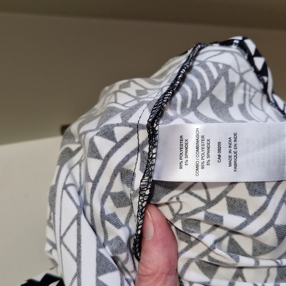 Black and white summer dress - Picture 5 of 5